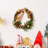 Charming Holiday Decor Bow Pinecone Lemon Berry Wreath For Festive Home Styling