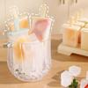 DIY Homemade Ice Box Creative Design Popsicle Mold Cube Tray Ice Cream Popsicle Mold  Kitchen Use
