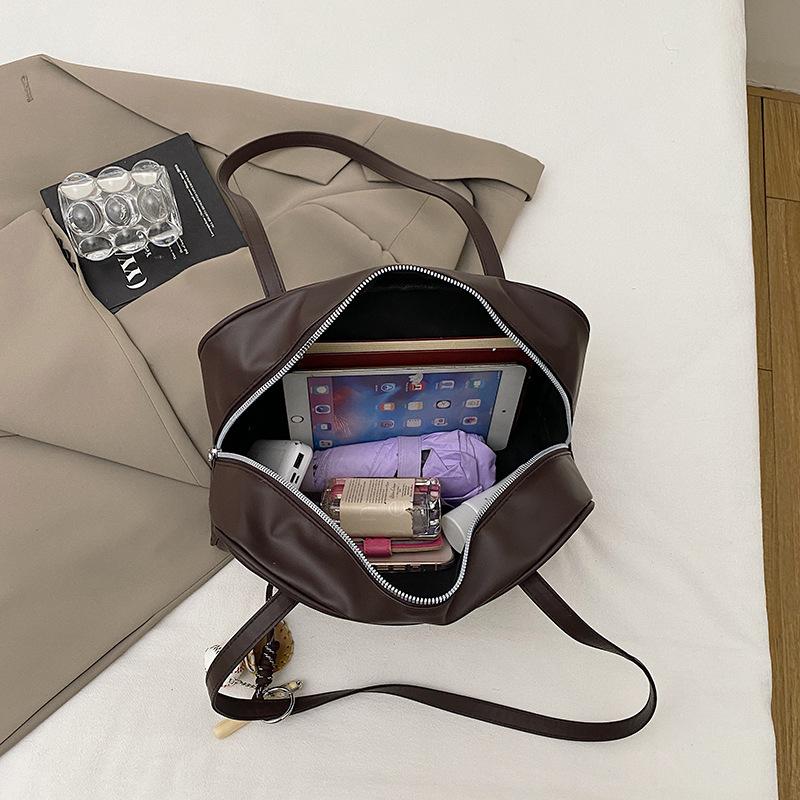 Винтажные сумки-тоут большой вместимости на молнии, с прочными краями, стильные сумки на плечо и через плечо для женщин, модные аксессуары