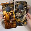 Чехол для телефона Funda для Honor X9a X8 X7 8X 200 400 Lite 70 90 X6 X5b Magic5Lite Крутой Тигр Лев