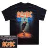 Лето 2025 Повседневная Хлопковая Мужская Женская AC/DC Let Rock Футболка S M L XL XXL 3XL 4XL Официальная Футболка Группы