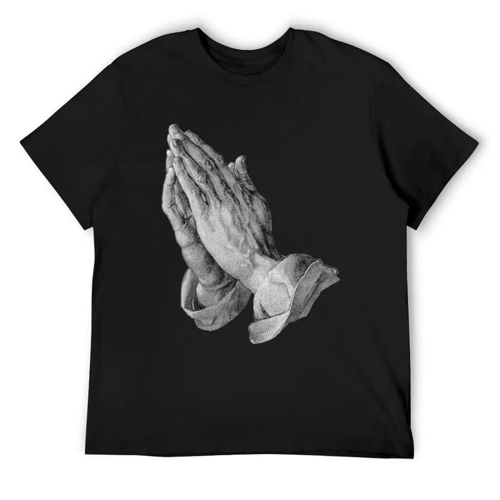 Durer - Hands Praying T-Shirt tops plus size clothes customs design your own designer t shirt men