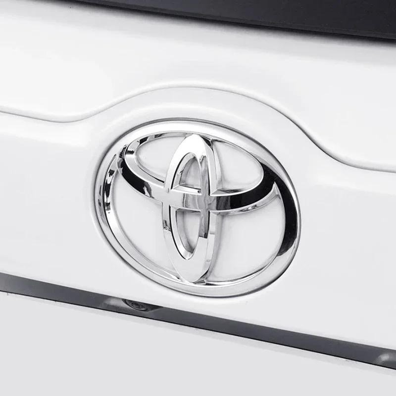 Автомобильный значок Значок на переднюю решетку логотип Наклейка на задний багажник для toyota RAV4 Camry yaris AVALON CHR PREVIA LEVIN PRIUS Vios REIZ