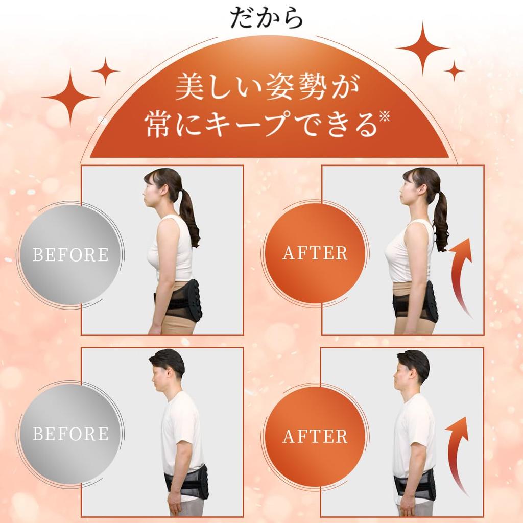 Copa Corporation Pelvic Adjustment Kashan Supporter Set Pelvic Belt Waist Posture Pelvis Corset Support Belt Thin Mesh Breathable (L (84-96cm))