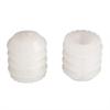 100Pcs White Hinge Dowel Inserts 0.34"x0.39" Screw Dowel Inserts Plastic Dowels  Cabinet Door