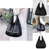 Rivet Fashion Tote Bag For Women With Hollow Design For Casual Outings