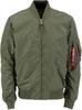 Демисезонная куртка Alpha Industries MA-1 TT Man (191103) dark green