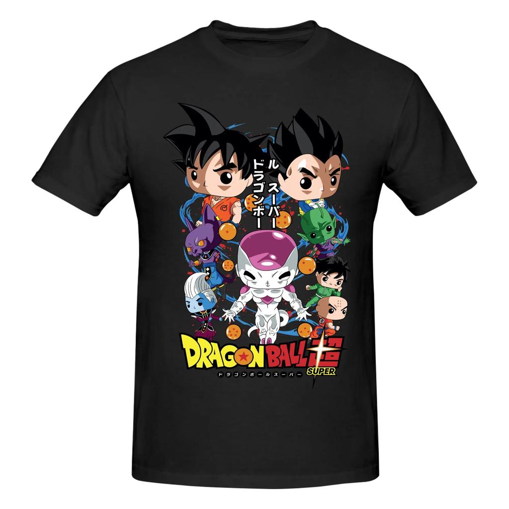 2026 Новые Мужские Женские Футболки Dragon Ball Streetwear С коротким рукавом 100% Хлопок Футболка с Фризой Повседневный Новый Дизайн Графические Футболки Рубашка