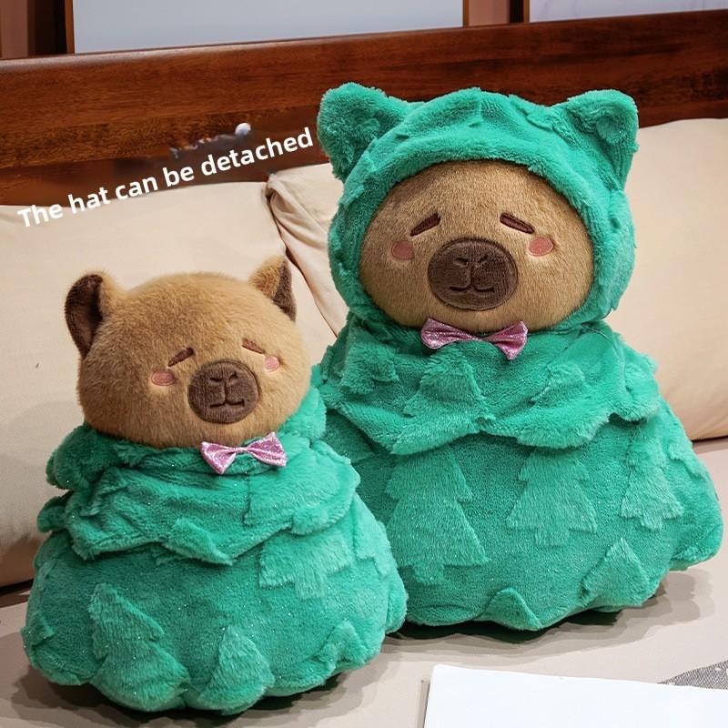 Рождественская елка Капибара Плюшевый подарок для ребенка и женщины