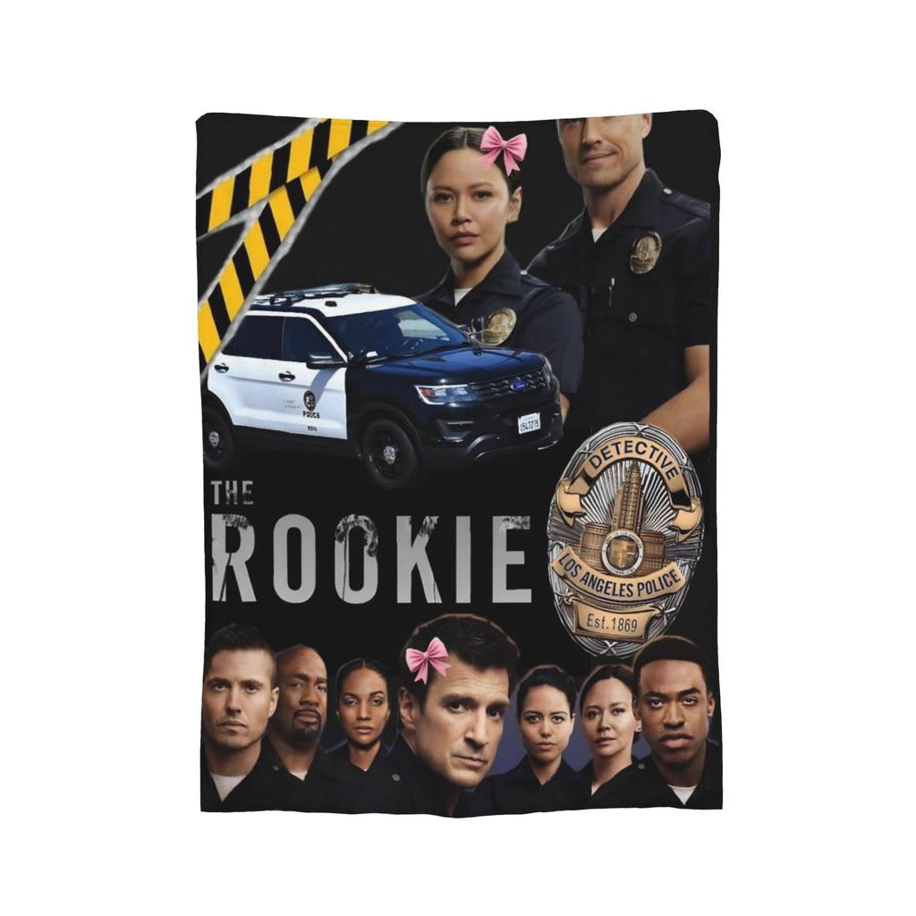 The Rookie Arrest Me But Make It Sexy Blanket  Flannel Throw Blanket Summer Air Conditioning Personalised Soft Warm Bedsprea,