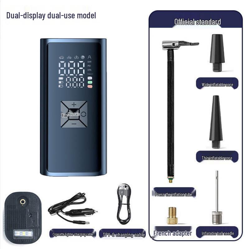 Портативный беспроводной цифровой дисплей умный насос для накачивания шин