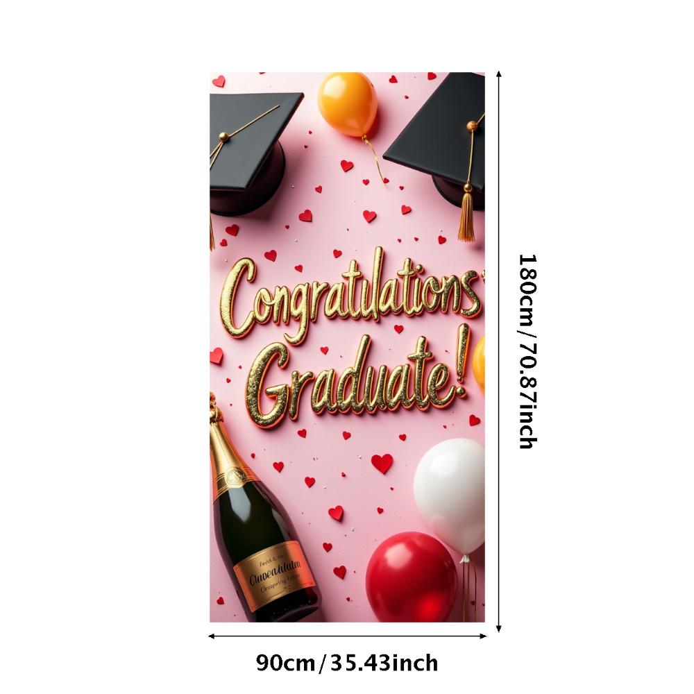 Настраиваемые реквизиты для фотосессий: фон для выпускного вечера, декор для школьного мероприятия, групповые фотографии, церемония вручения дипломов.