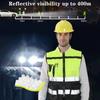 Светоотражающий жилет, светоотражающий пояс повышенной видимости, жилет безопасности на 360 градусов, средства обеспечения дорожного движения, аварийный ремонт автомобиля