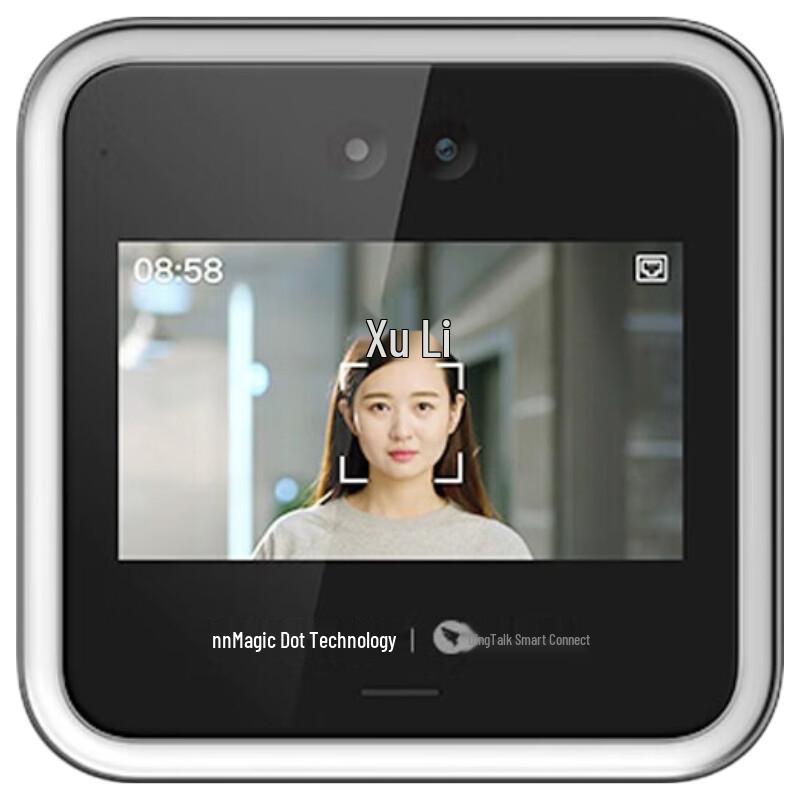 Умный терминал контроля доступа и учета рабочего времени DingTalk D2, штепсель CN (адаптер в комплекте)