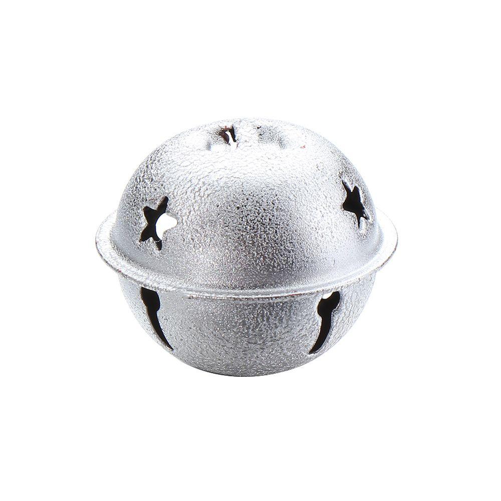 DIY Crafts Christmas Pendant Matte Bells Bright Iron Jingle Christmas Tree Decor Drop Ornaments