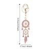 Zinc Zinc Alloy Car Keychain Vintage Bag Pendant Exquisite Dream Catcher Key Chain  Women