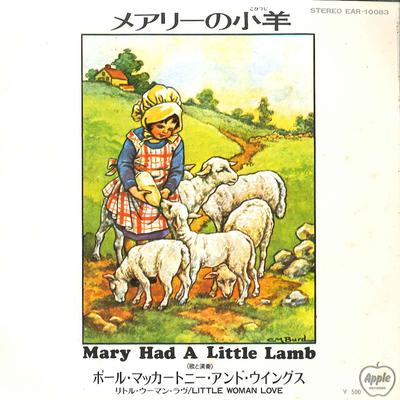 7-дюймовая пластинка PAUL MCCARTNEY & WINGS - Mary Had A Little Lamb EAR10083 APPLE 1972 Япония Рок