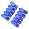 10Pcs T10 W5W 168 Halogen Car Bulbs 12V 5W 6000K Xenon White Instrument Light Reading Light Clearance Signal Lamp Bulbs 7
