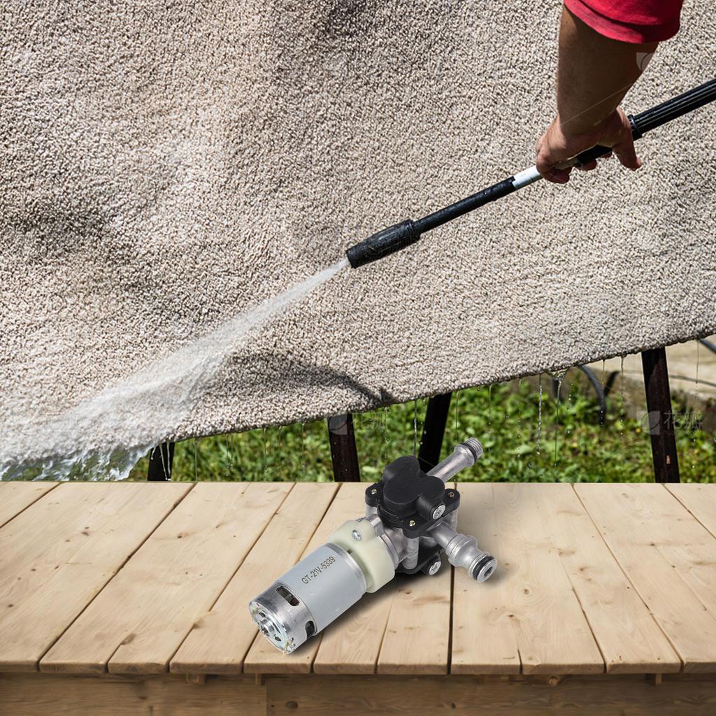 21V Аккумуляторный плунжерный насос для аппарата высокого давления, совместимый с большинством моек высокого давления и садовых шлангов