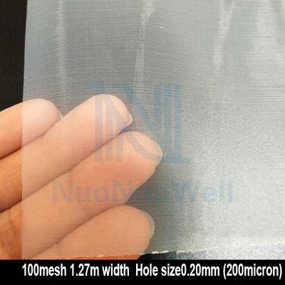 NuoNuoWell Nylon Filtration Filter Cloth 80-200Mesh Food Grade Nylon Mesh Filter Fabric DIY Micron Screen Netting