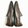 TOD'S Размер 9 (27.5cm) Коричневые мужские бизнес-туфли слипоны вамп, сделано в Италии(ИСПОЛЬЗОВАЛ)