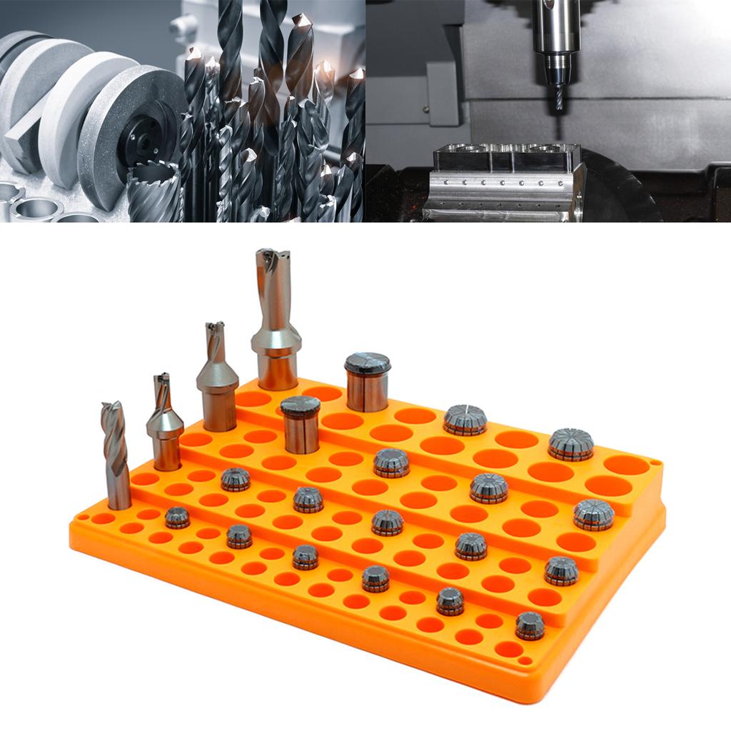 Части инструмента Фрезерный ящик для сбора фрез Ящик для хранения пружинных цанг с несколькими отсеками ER25 ER32 16N32 Эффективный