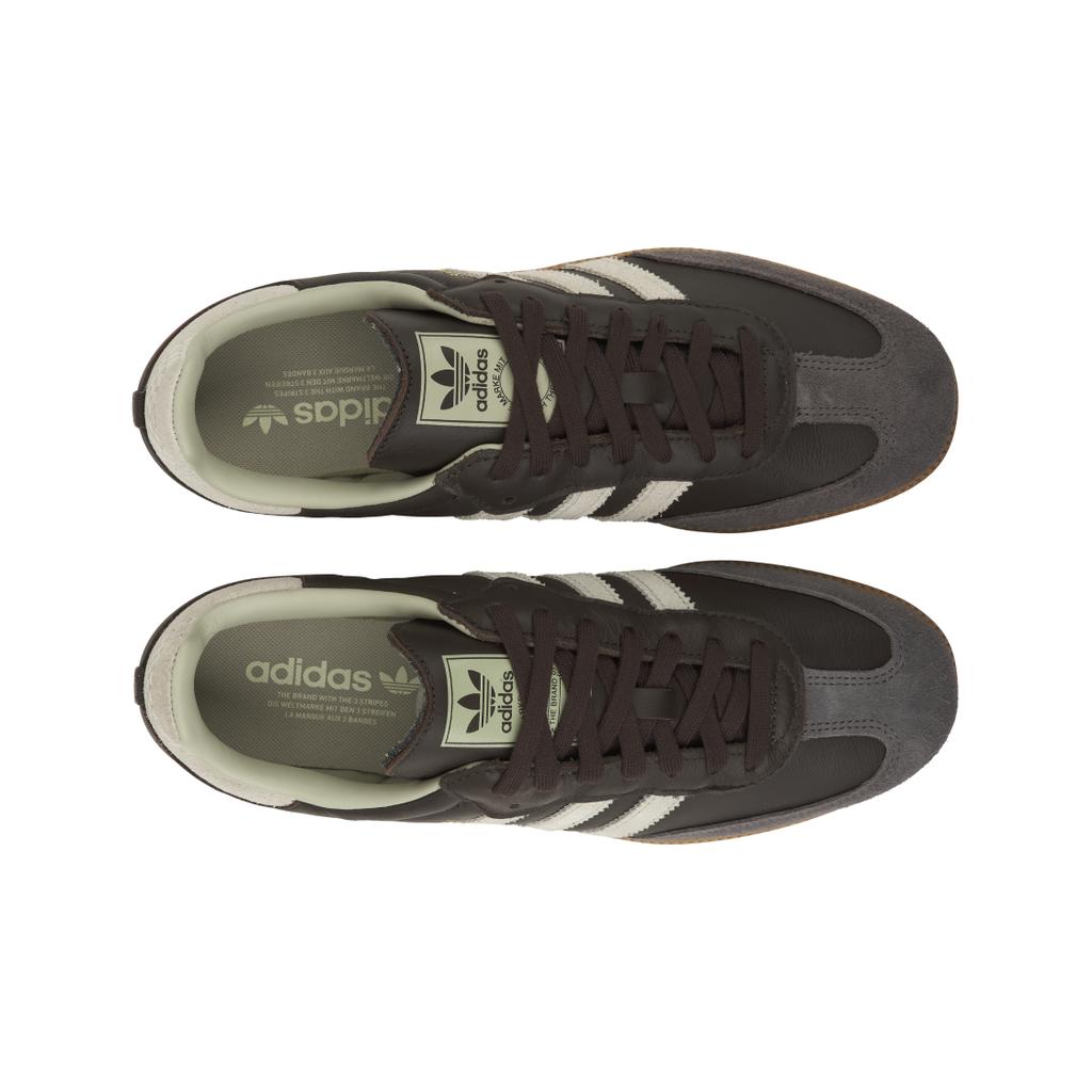 adidas Кроссовки Samba OG Brown Putty Grey Unisex с золотисто-металлическим оттенком ID1481