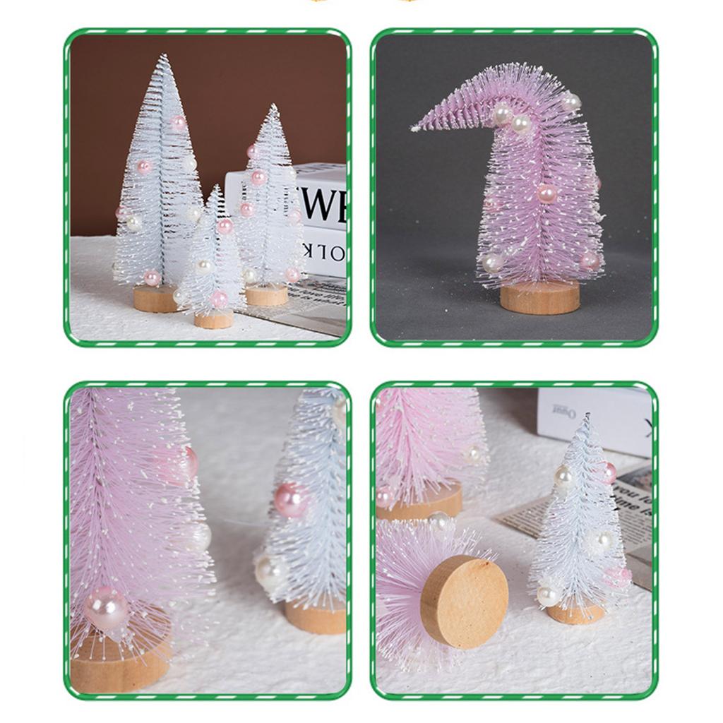 Artificial Small Christmas Trees, Suitable For Christmas Party Home Desktop Decoration Winter Ornaments