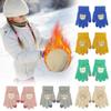 Cartoon Bear Knitted Gloves Cold Proof Hand Warmer Boys Girls Warm Mittens Autumn Winter