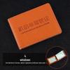 Men's 2024 New Model Leather Driver's License and Vehicle Document Holder with Protective Cover
