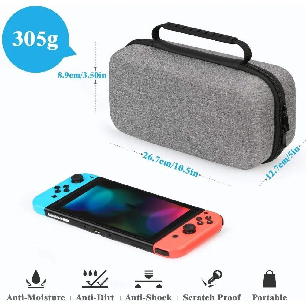 EVA игровые аксессуары коробка ударопрочная сумка профессиональный чехол для Nintendo Switch Oled
