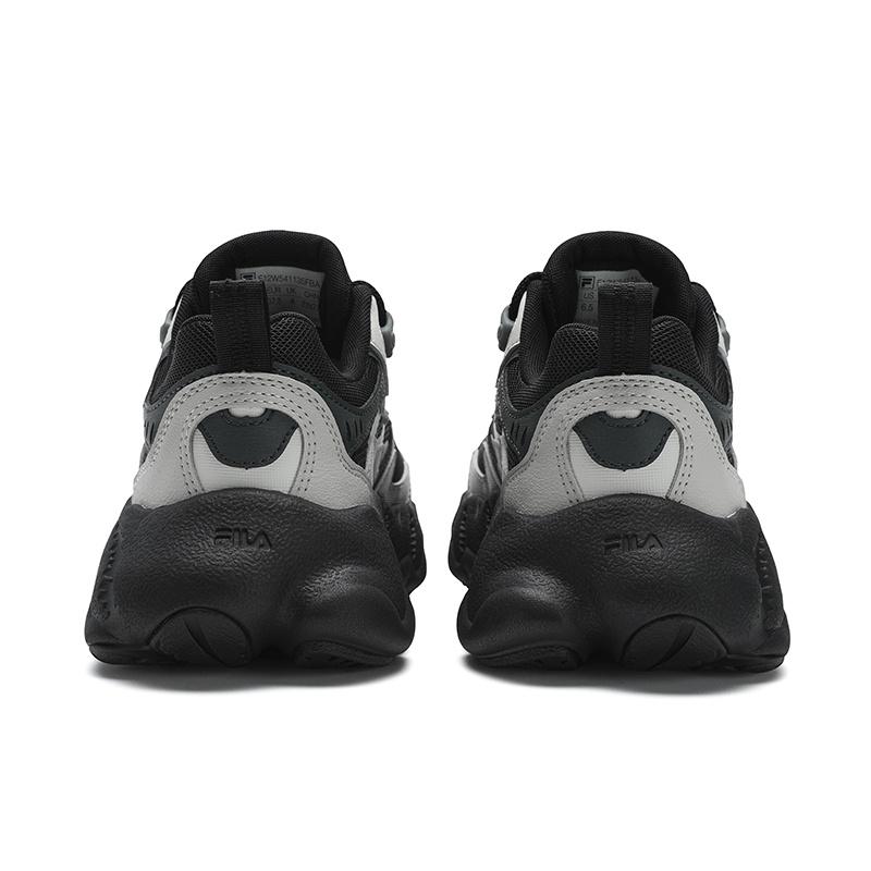 FILA Fern 2 Abrasion Resistant, Breathable, Lightweight Low top Casual Shoes Women's Black Gray F12W541135FBA