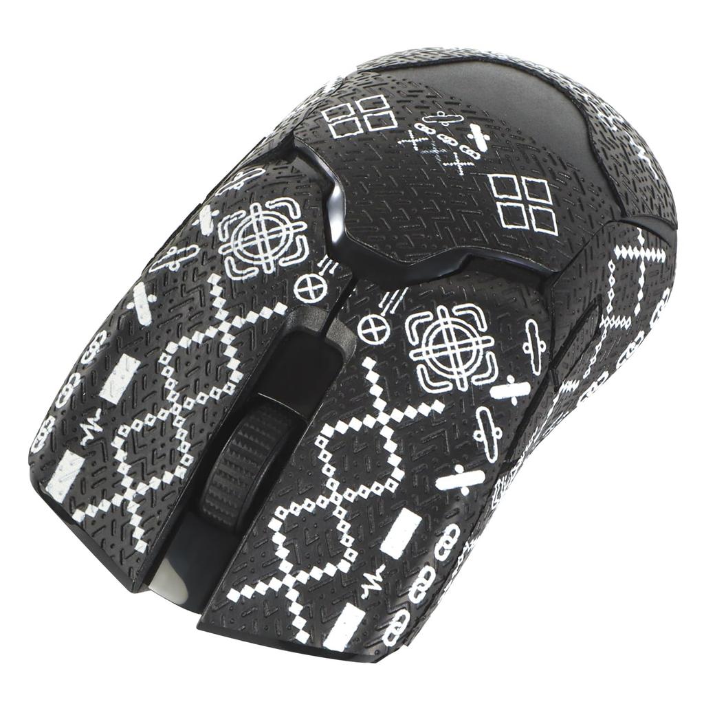 IMMOENUC Mouse Grip Tape Applicable 8KHz Wireless Mouse Tape PVC Material Color Seal Absorbs Skin Sweat and Prevents Slip Viper/Viper Ultimate/Viper