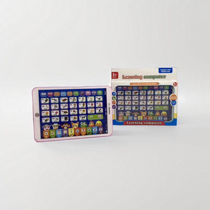 Bilingual Learning Tablet: Touchscreen Educational Toy for Kids with Stories & Games