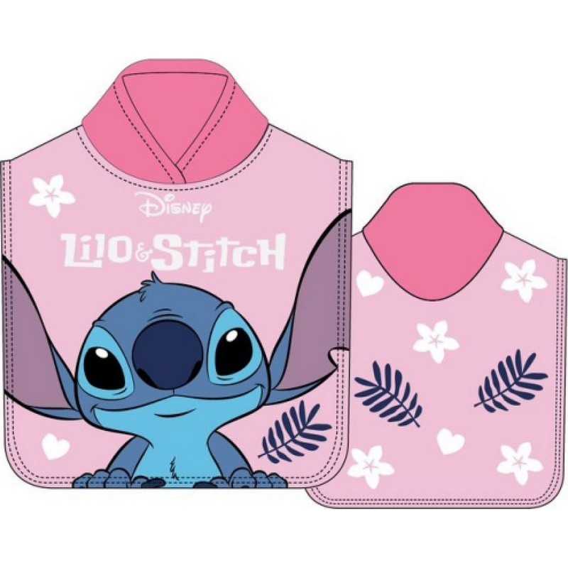 Пончо для ванны Stitch Disney с капюшоном