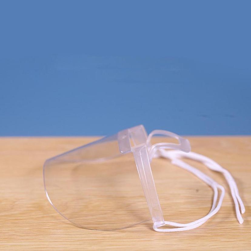 5 Pcs/lot Transparent Masks Permanent Anti Fog Catering Food Hotel Chef Waiter Plastic Kitchen Restaurant Masks Kitchen Tools