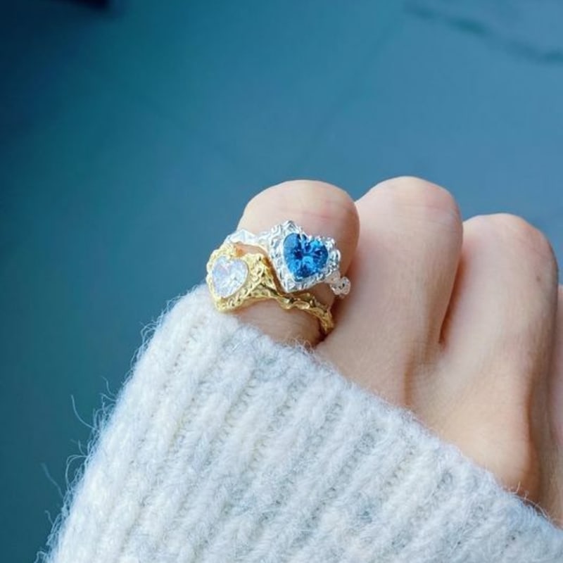 ireheri Germany Liebe Liebe 03 Ring Silver