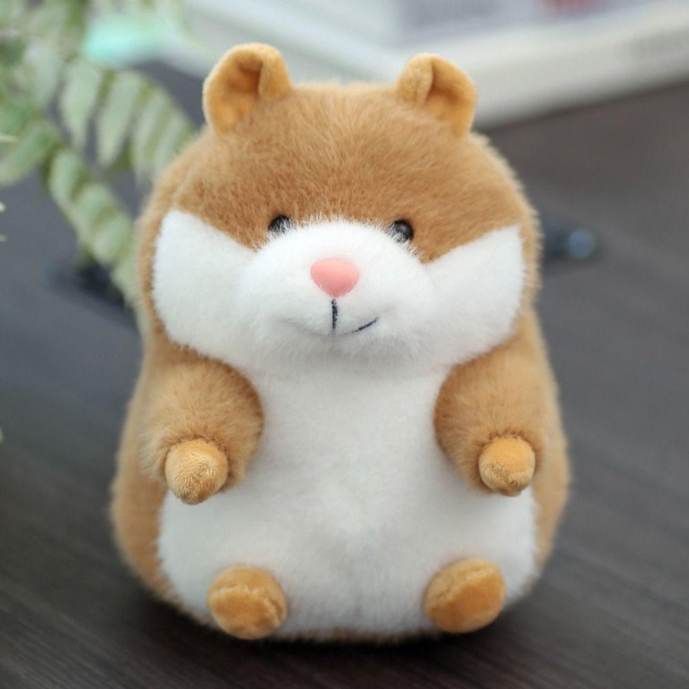 Soft Hamster Plush Toys Lifelike Hamster Stuffed Toy Animal Mouse Plush Pillow  Children Girl