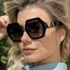 New Fashion Women Square Sunglasses For Men Retro Luxury Designer Sun Glasses Female Trending Shades UV400 Eyeglas
