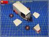 Miniart Germany Tempo A400 Lieferwagen Delivery Van Пластиковая модель MA35382 Литье Цвет 1/35 Трехколесный