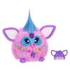 Hasbro Furby Конфетно-розовый и синий Интерактивная игрушка с голосовой активацией для мальчиков и девочек от 6 лет с 15 модными аксессуарами, Аниматронная, Моторизованная