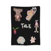Beabadoobee Album Blanket Flannel Print  Portable Warm Throw Blanket for Home Car Bedding Throws