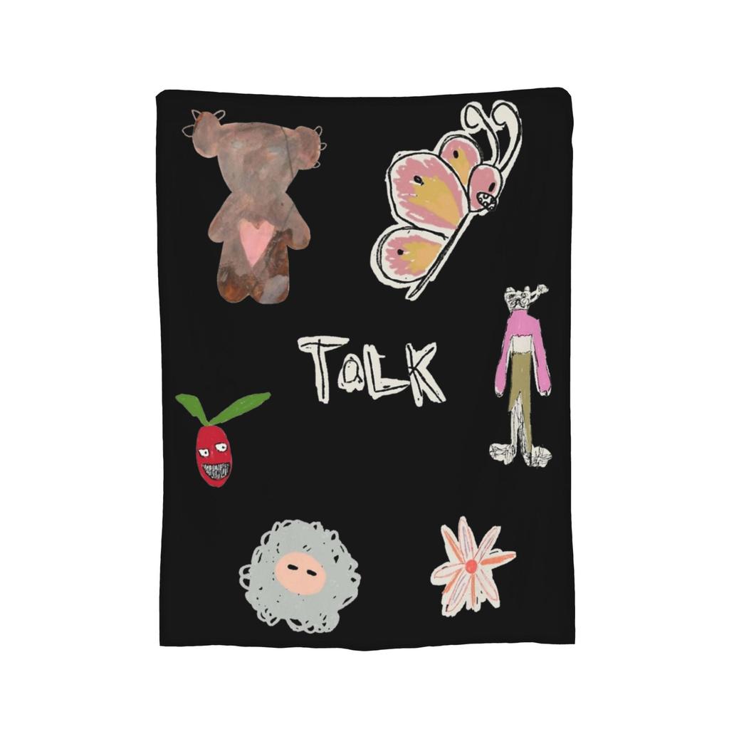 Beabadoobee Album Blanket Flannel Print Portable Warm Throw Blanket for Home Car Bedding Throws