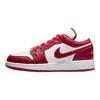 Кроссовки Air Jordan 1 Low GS Cardinal Red Kids Noble-Red White University-Gold 553560-607