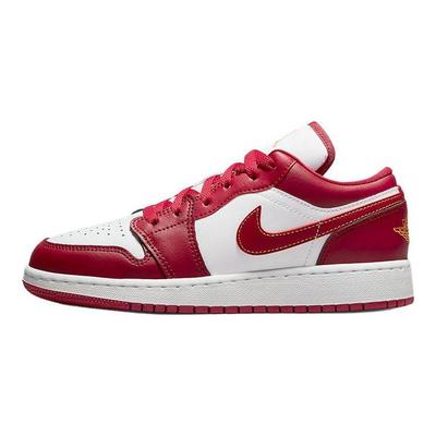 Кроссовки Air 1 Low GS Cardinal Red Kids Noble-Red White University-Gold 553560-607