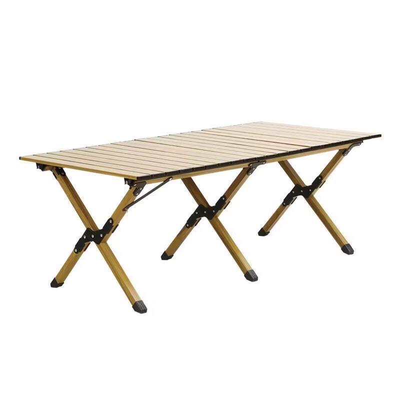 Jundingying Portable Aluminum Alloy Roll-up Camping Table