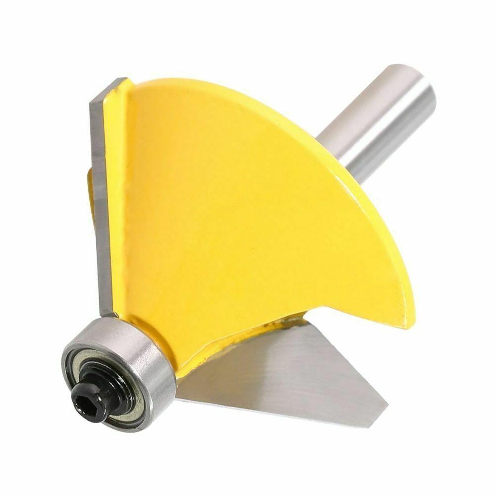 Концевая фреза с хвостовиком 8 мм и углом наклона 45 градусов