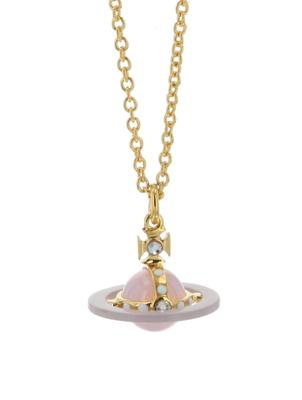 Маленькое оригинальное ожерелье Orb из латуни [Vivienne Westwood] Женское 6302039J/02R795 [Изделие]