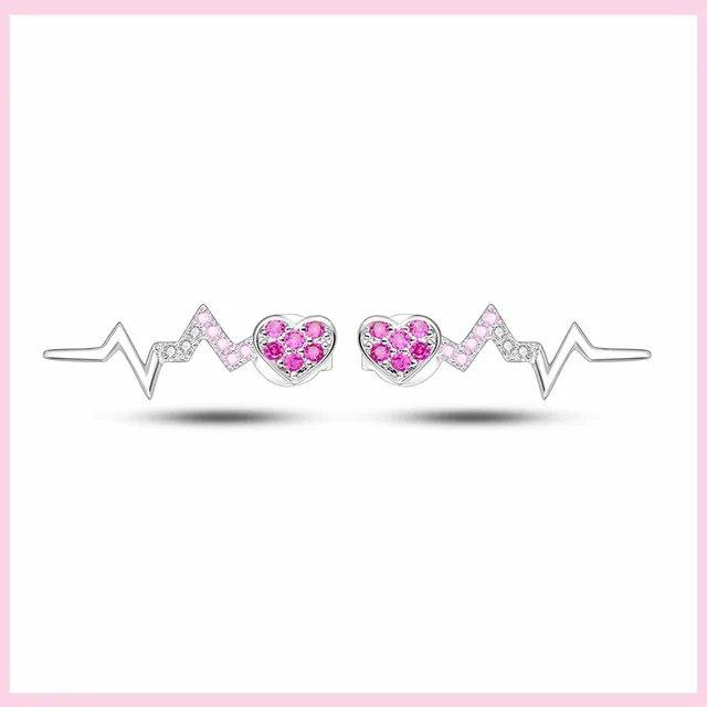 925 Silver Snowflake Butterfly Dragonfly Stud Earrings Avocado Star Moon Cat Paw Small Earrings For Women Jewelry Pendientes