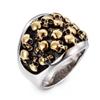 Men's Single Style Personalized Trendy Stainless Steel Skull Ring Titanium Steel Multi-ghost Head Ring